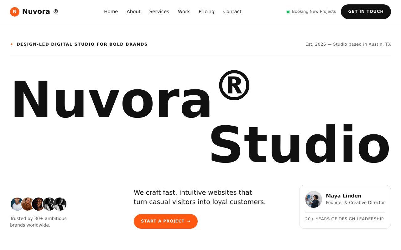 Nuvora preview